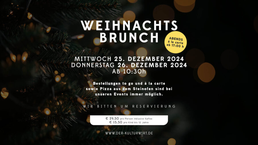 WEIHNACHTSBRUNCH