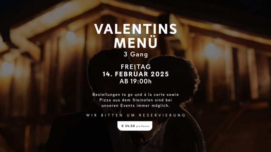 VALENTINSMENÜ